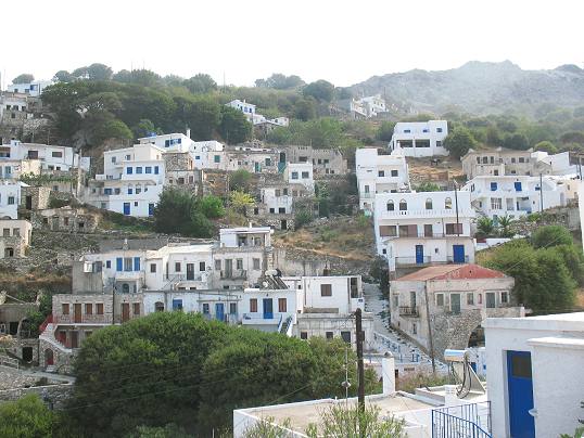 Koronos Village Naxos Island Greece